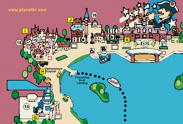 mapa de epcot